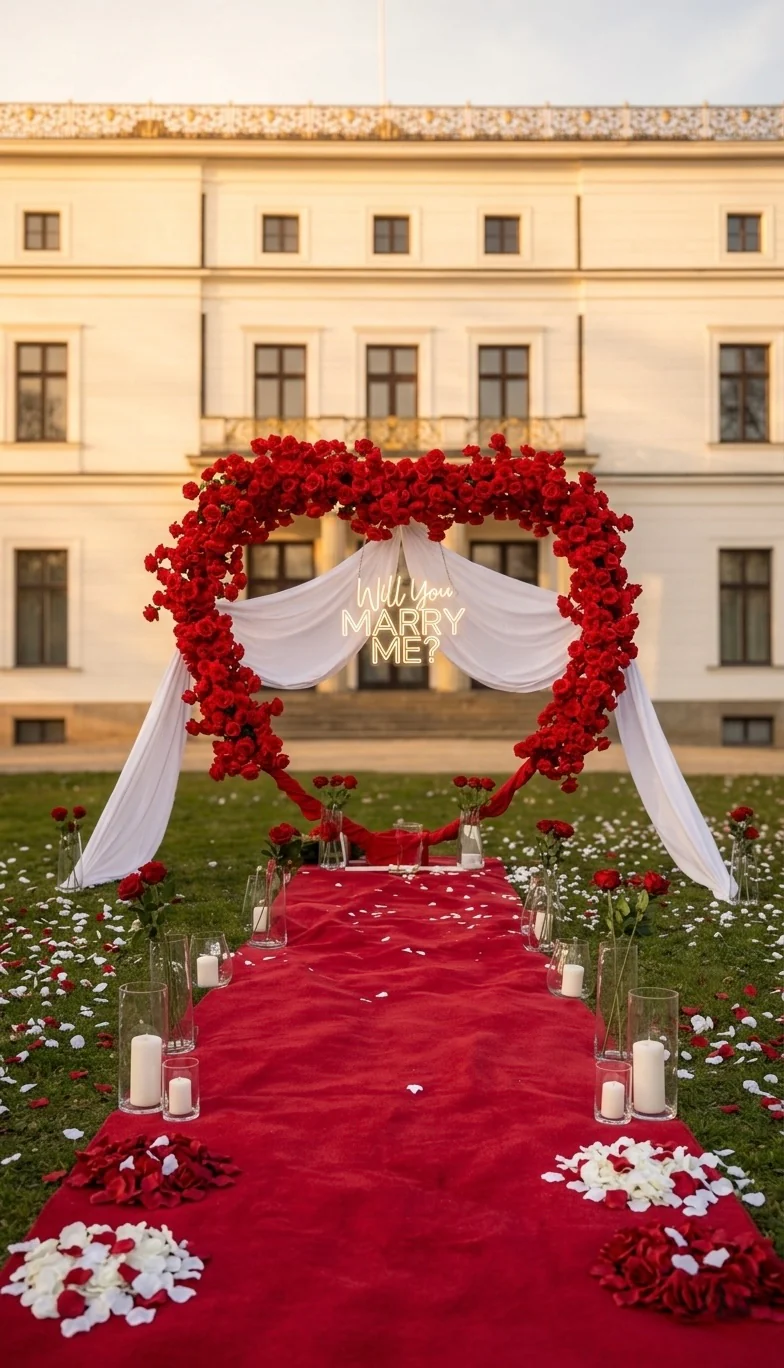 Marry Me Rosenbogen Setup